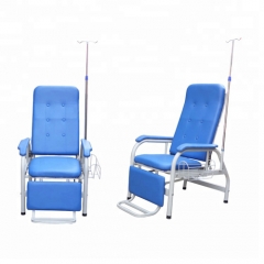foldable and convenient infusion chair with front board